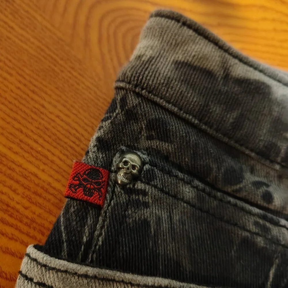 Vintage Tripp NYC Denim Cut-Off Mini Skirt - Picture 4 of 5